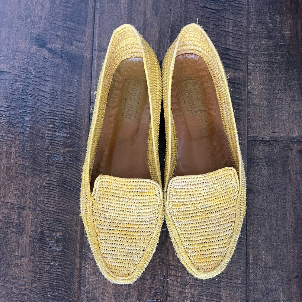 Proud Mary - Raffia Loafers